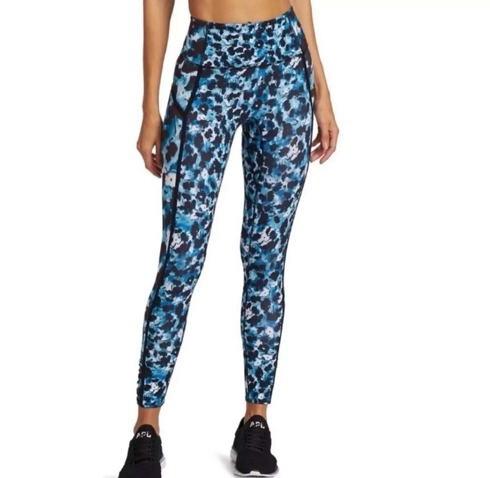 Free People Movement You're a Peach Women's Size XS Twilight Combo Leggings NWT